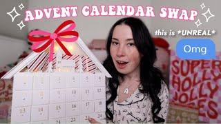 UNBOXING A CUSTOM ADVENT CALENDAR FROM MY BEST FRIEND !!