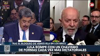 Lula se distancia de un chavismo que adopta cada vez más formas dictatoriales