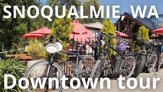 Snoqualmie-Tour Downtown Snoqualmie