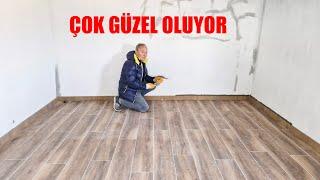 HATCE HANIMIN YENİ ODASI ÇOK ÇOK GÜZEL OLDU PARKELERİ