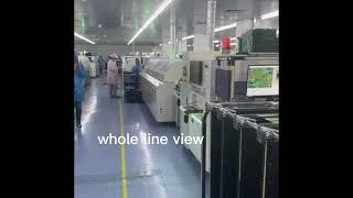 GDK SMT whole line machine solution case for reference (printer/SPI/AOI)