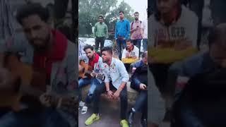 public place मैं jaymming  Humka peeni hai &Tharki chokro (Arjun Bhowmick. shivam. Akash. Bablu