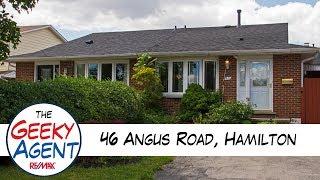 [SOLD] 46 Angus Road, Hamilton - The Geeky Agent - RE/MAX Escarpment Realty