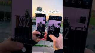 S21 Ultra zoom 100x VS Xiaomi Mi 11 Ultra zoom 120x #shorts