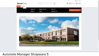 KBA Shopware 5 Autoteilefinder