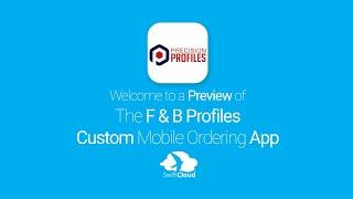 F & B Profiles - Mobile App Preview - FB85821W