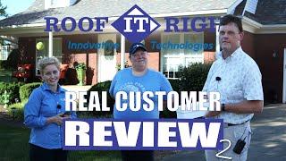 Review from a Real Roofing Customer, Roof It Right in Louisville, KY