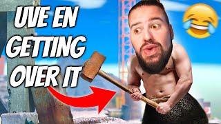 ️ UVE en GETTING OVER IT  parte 2 - UVE JUEGA