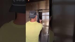 Elevator Middle Finger Roulette #Shorts