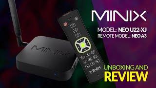 Minix Neo U22-XJ With Neo A3 Voice Air Remote Unboxing And Review