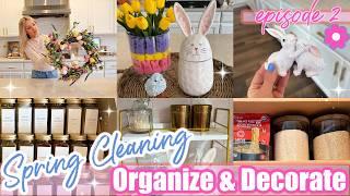 SPRING 2025 EXTREME KITCHEN ORGANIZATION AND SPRING DECORATE WITH ME TIFFANI BEASTON HOMEMAKING 