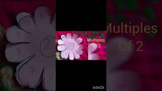 Multiples of 2#kids #kidseducation  #youtubeshorts #crafts #viral