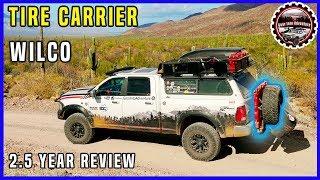 Wilco Offroad Hitchgate Tire Carrier - 2.5 Year Review and Issues (hitch tire carrier)