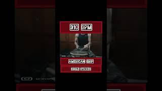 310 BPM American Grip Single Stroke Roll Practice