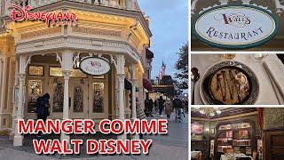 WALT'S RESTAURANT DISNEYLAND PARIS - un excellent restaurant pour les fans de Walt Disney (l'homme)