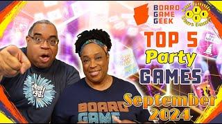 Top 5 Games for September 2024 - Top 5's w/ Our Family Plays Games