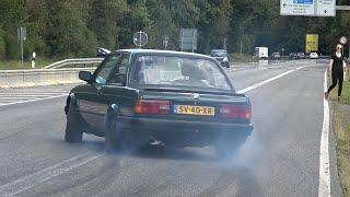 Nürburgring Cars Leaving Tankstelle Crazy E30 600HP & Highlights 25/08/2024 - Drifts, Crazy Drivers