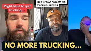 Broke And Back To 9-5: Why Truckers Are Leaving The Transportation Industry For Good!