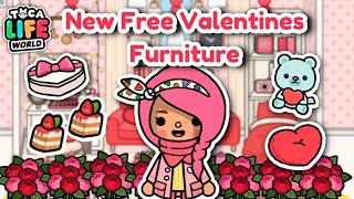 FREE VALENTINES DAY FURNITURE! || NEW UPDATE! || Toca Life World