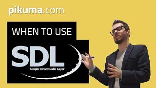 Why do we use SDL with C & C++?