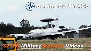 NATO E3 Awacs *slightly bumpy* arrival "Luchtmachtdagen 2019" Volkel AB (EHVK)
