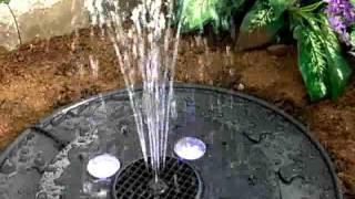 4 Color LED Changing Light Fountain - Product Review Video