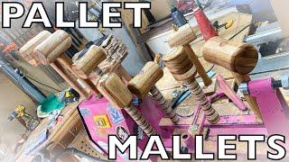 Woodturning- making mallets out of pallets