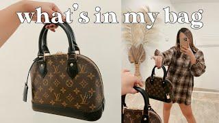 What's In My Bag? Louis Vuitton Alma BB