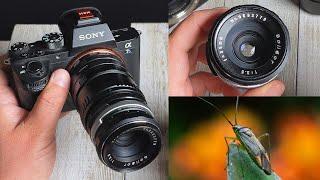 Turn a Cheap M42 Lens into a Macro Lens with Fotodiox Macro Tubes