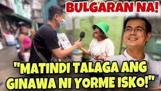 BINULGAR NG ILANG BOTANTE SI YORME ISKO! EPEKTO NG KANIYANG GINAWA SA MAYNILA NOON!