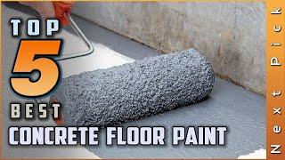 Top 5 Best Concrete Floor Paints Review in 2024