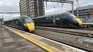 Great Western Railway Trains at Swindon on February 18th 2023