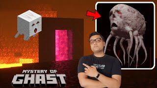 MINECRAFT की दुनिया का सबसे खतरनाक MONSTER GHAST - Full Sad Story of ghast explained