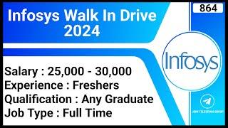 Infosys Walk In Drive 2024 | MNC Jobs | Customer Service Jobs | Pune IT Company Jobs