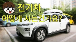 전기차 도대체 어떻게 사는건가요? 전기차 보조금? 전기차구입 과정에 대해서 알려드립니다. 코나 전기차 구입 프로세스