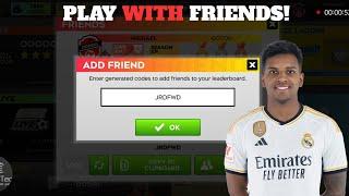 How To Play Dream League 25 With Friends - Add & Play Friendly Match On DLS 25