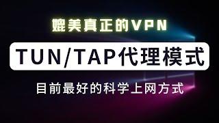 【进阶•代理模式篇】看懂就能解决99%的代理问题，详解系统代理、TUN/TAP代理、真VPN代理，clash/v2ray/singbox 虚拟网卡怎么接管系统全局流量？什么是真正的VPN？看完就知道了