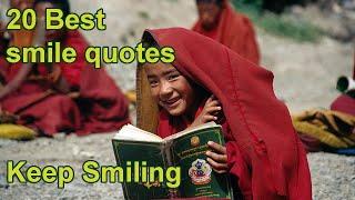 20 Best Smile Quotes | Keep smiling 