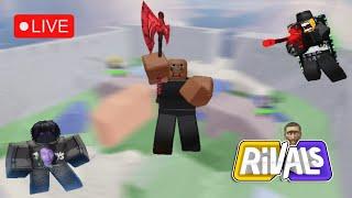 【Roblox Rivals】| LIVE  | Winstreak & Keys Grinding ▹Minigames ▹1v1 Me