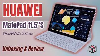 La más creativa y redonda, Huawei MatePad 11.5"S: Unboxing & Review !