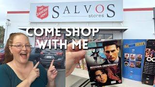 SALVOS THRIFT STORE / COME SHOP WITH ME / AUGUST 2022 / AUSTRALIA