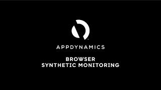 AppDynamics Micro Demo: Synthetics Monitoring