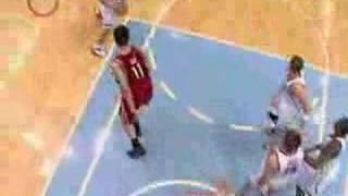 Andrei Kirilenko Swats Yao Ming