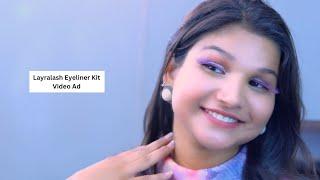 Easiest way to apply magnetic eyeliner | Eyeliner Tutorial | Video Ad - Adverto #eyelinertutorial