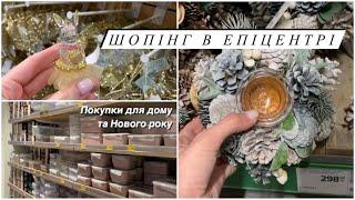 Шопінг в Епіцентрі, покупки для дому та новорічні прикраси