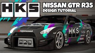 HKS Nissan GTR R35 Design | Car Parking Multiplayer