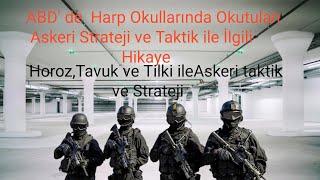 ABD' de  Harp Okullarında  Askeri Strateji ve Taktik ilginç bilgiler