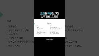 [짧은입시] 교과와 학종의 차이, 아직 모르시나요? #교과 #학종