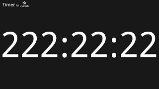 222h22m22s Countdown Timer - Longest Timer on YouTube