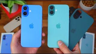 Apple iPhone 16 Plus Unboxing: vs iPhone 16!